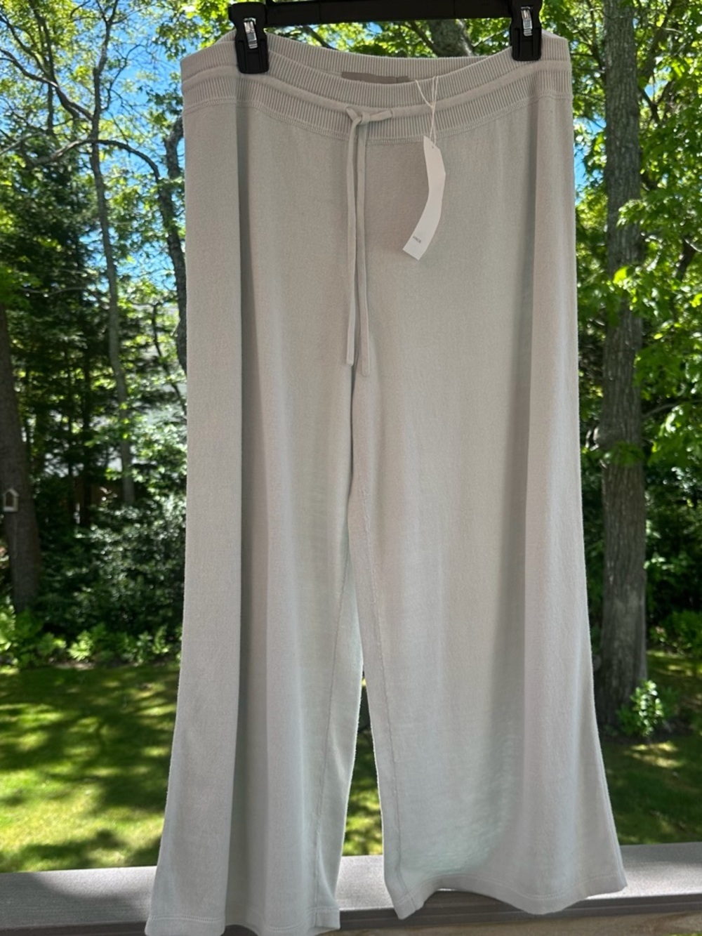 Vince Powder Blue Wide Leg Joggers NWT Medium